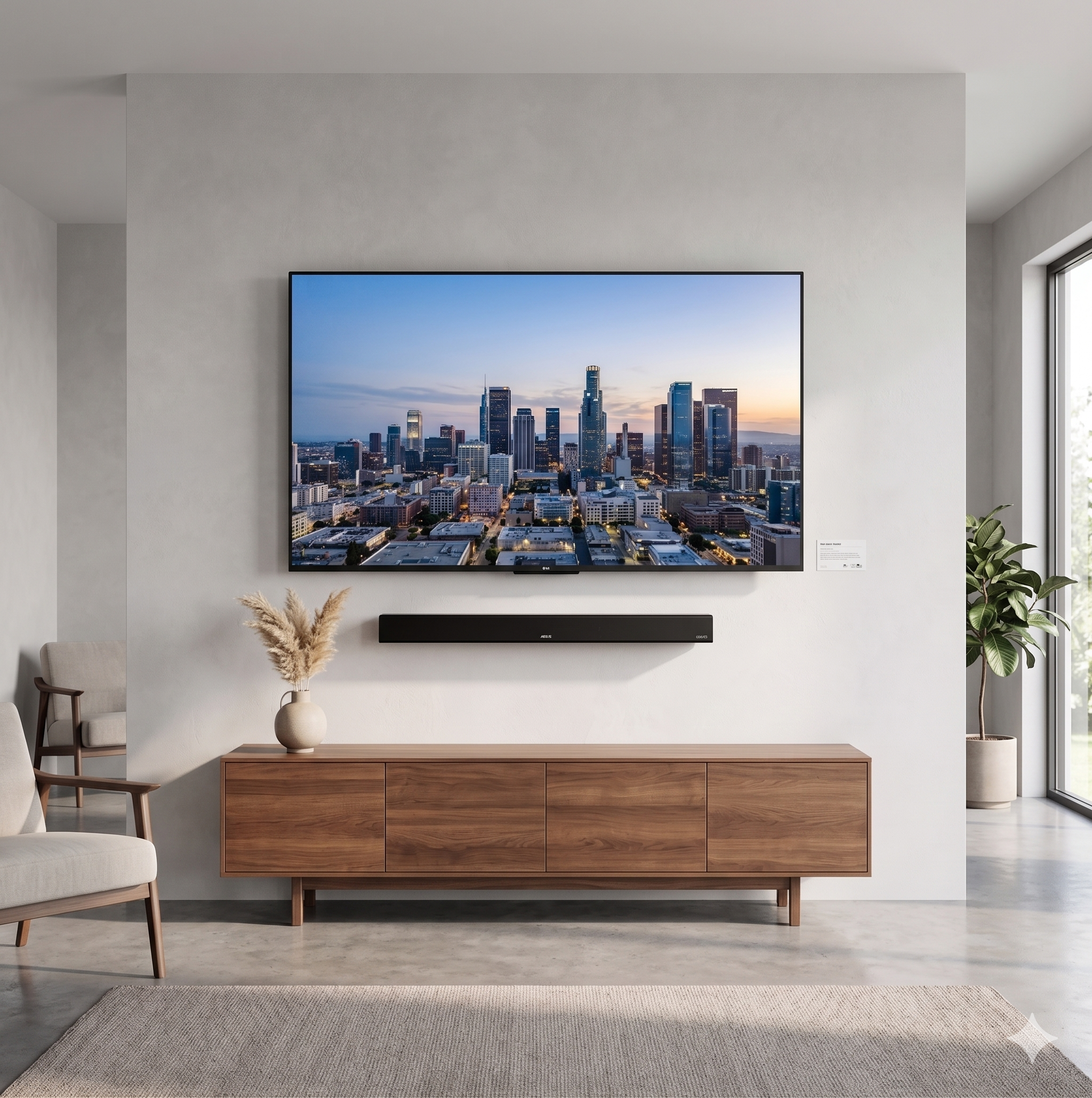 Premium TV Mounting and Soundbar Integration